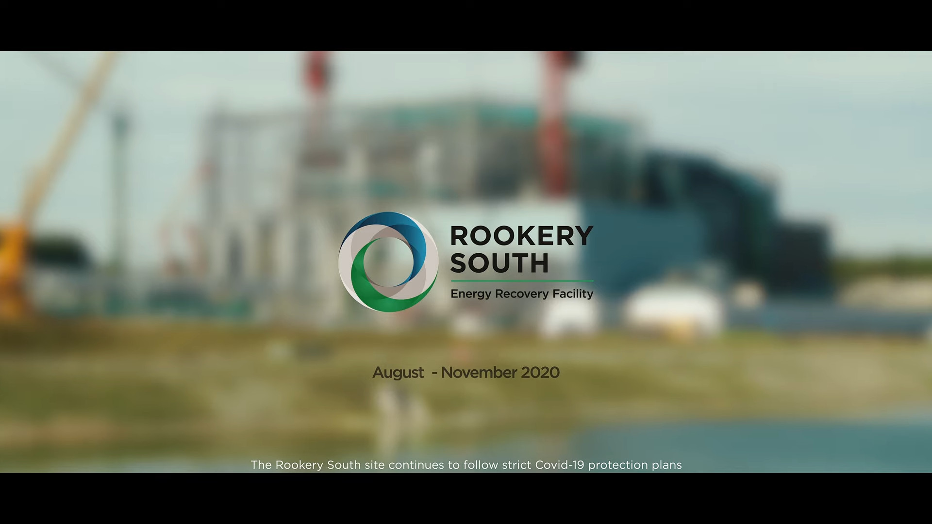 Budowa spalarni Rookery South Energy Recovery Facility w Bedford w Anglii