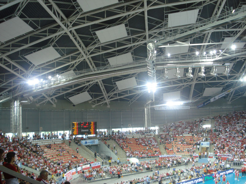 Arena Łódź - multifunctional sports and entertainment hall in Lodz, Poland 