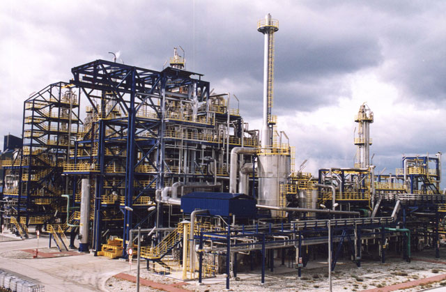 Herstellungsbetrieb Melamin-II im Stickstoffbetrieb in Pulawy, Polen 